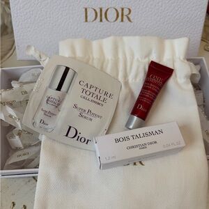 Dior beauty bundle includes Skin Boosting Super Serum and box